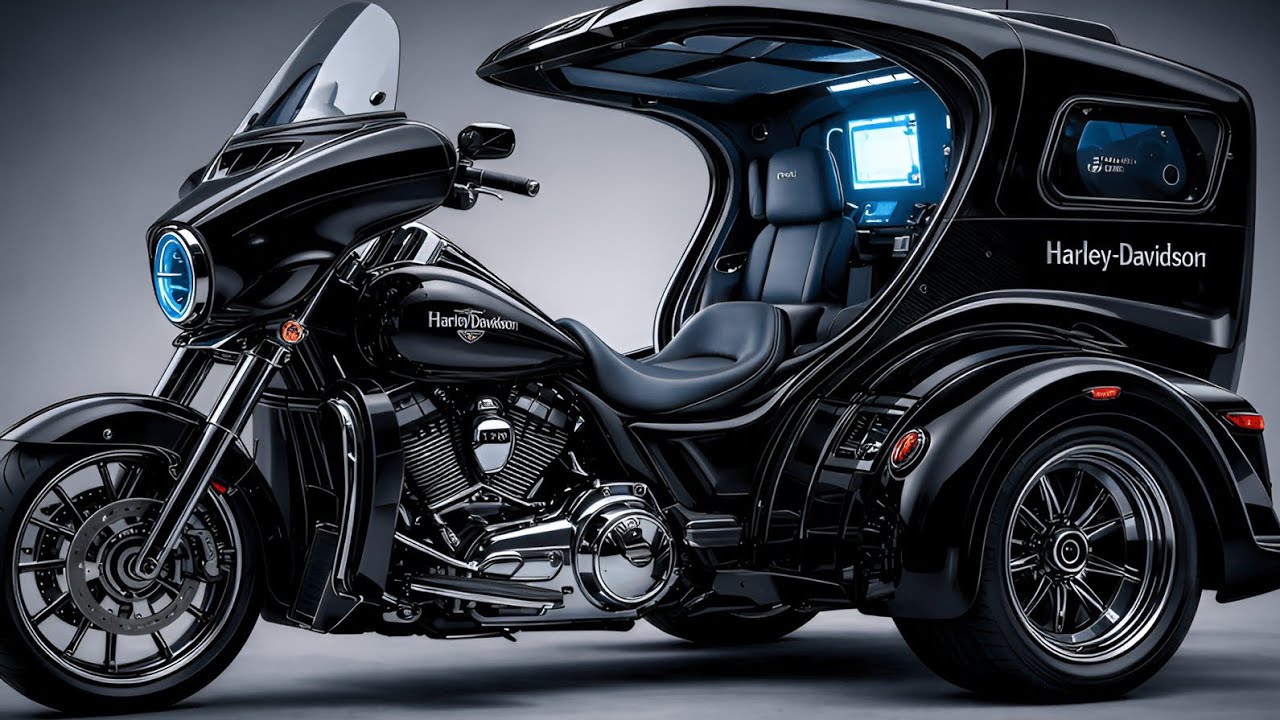 2026 Harley Davidson Camper Trike Ultimate Luxury Touring Beast on Three Wheels