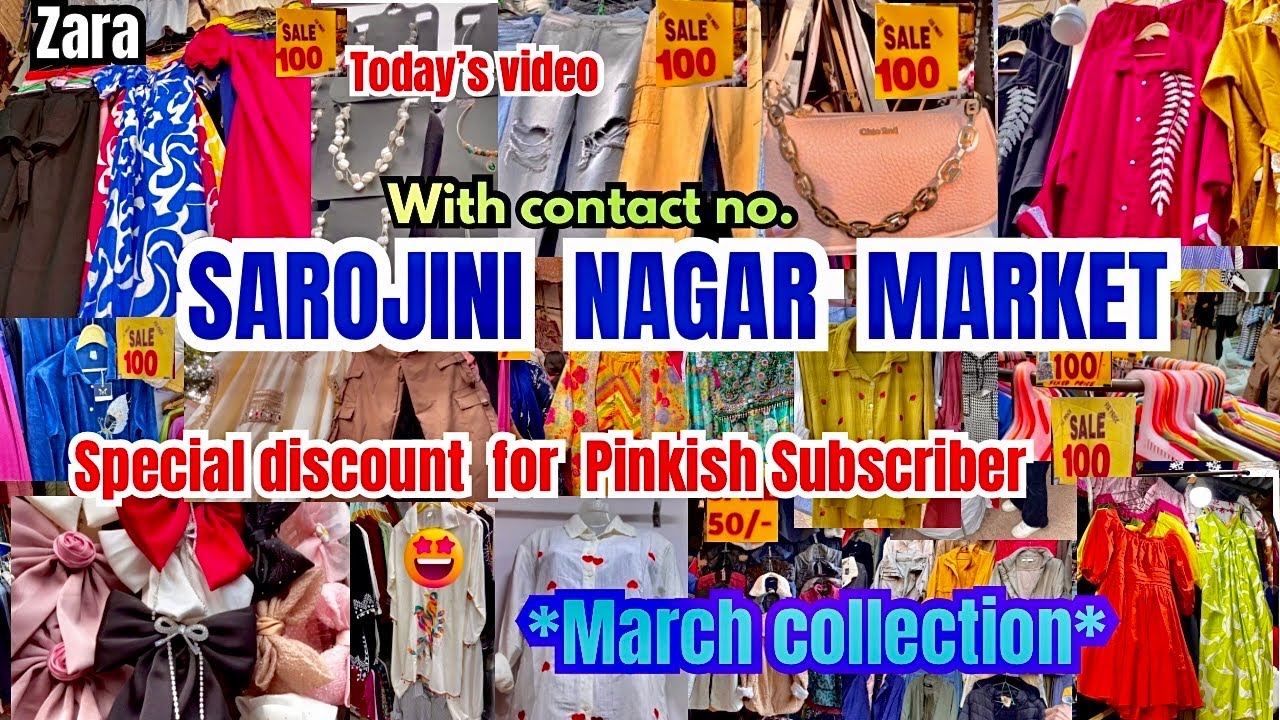 Sarojini Nagar Market Delhi Latest Summer Collection 2025 | Sarojini Nagar With Shop Number |