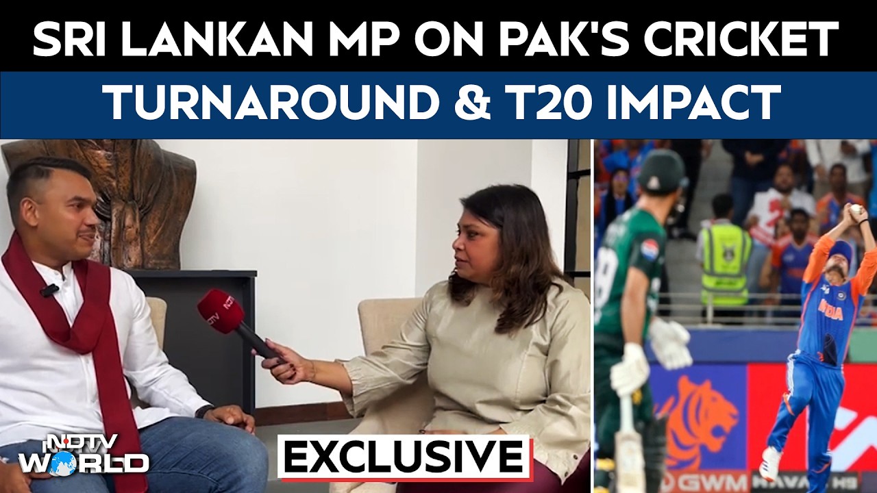 Sri Lanka MP Namal Rajapaksa On Pakistan’s Cricket Turnaround, India-Sri Lanka Sports Ties