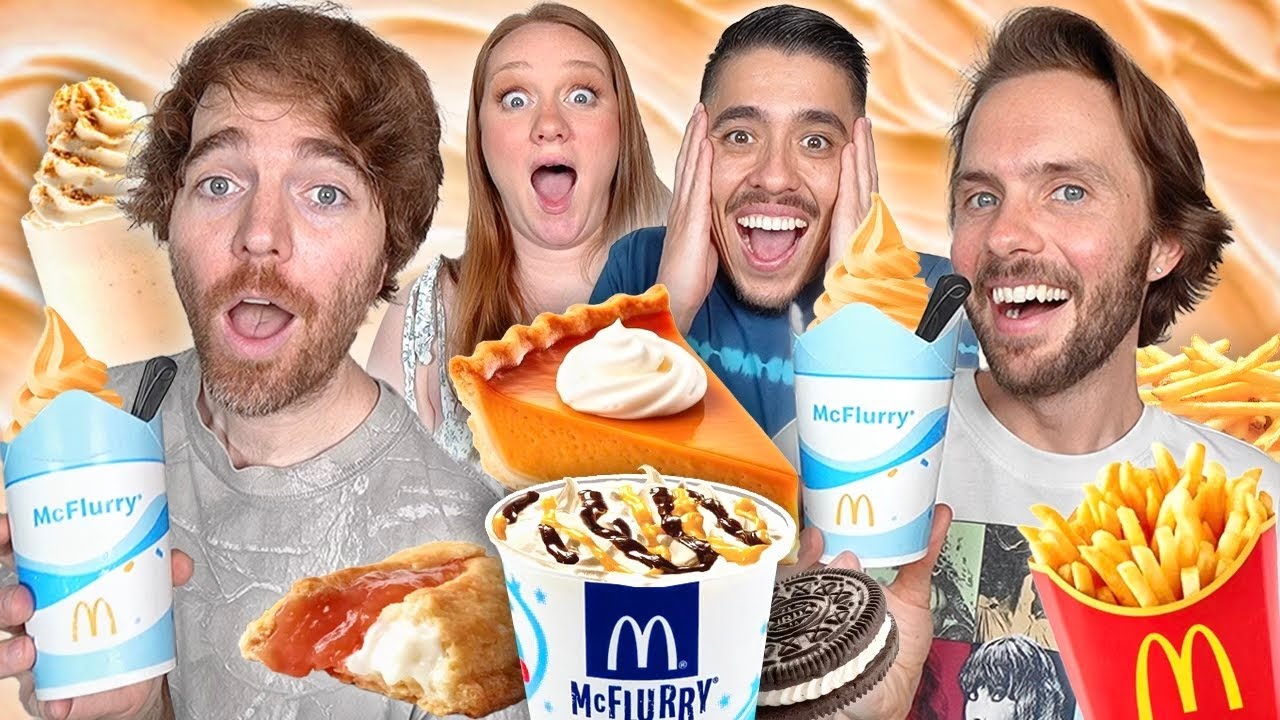 Tasting McDonald’s Secret Menu with Shane!! Pumpkin Spice Edition!