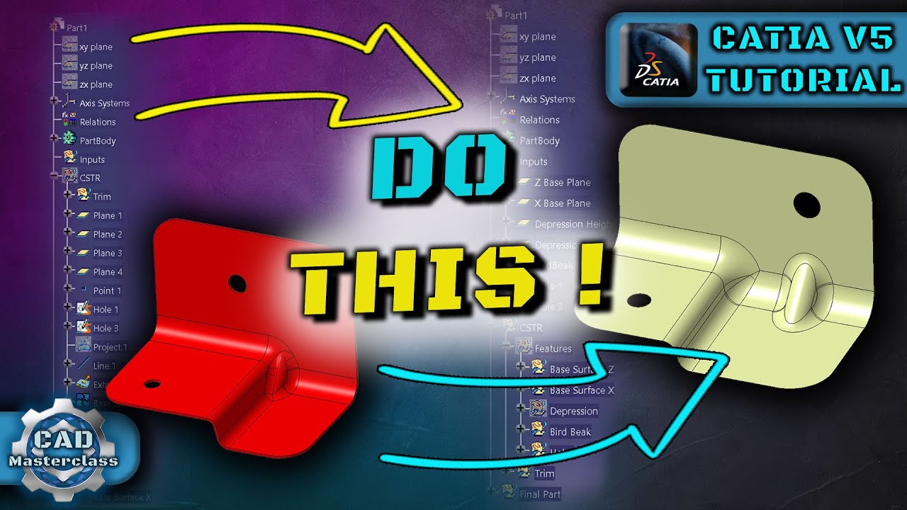 This Is Why Your Parametric CATIA Parts Aren’t Stable !