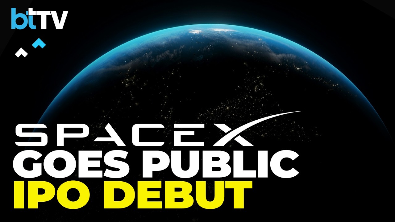 LIVE: SpaceX Goes Public On Nasdaq | Elon Musk's Historic IPO | US Stock Market