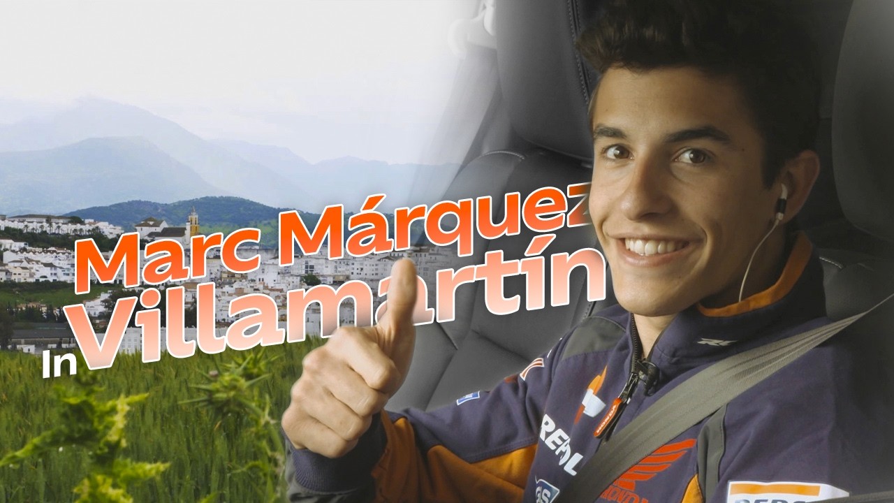 Marc Márquez in Villamartín, Cádiz. Hidden camera