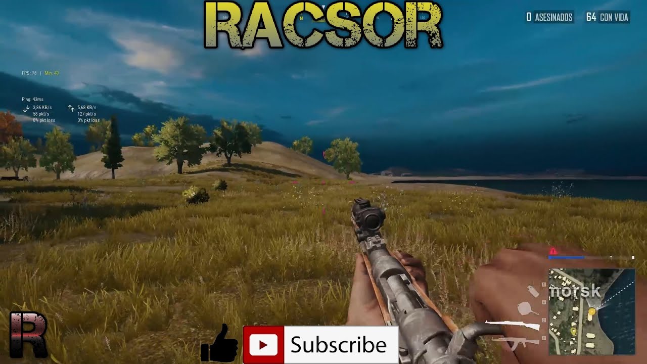 AK-m + Kar98 el combo definitivo ((PUBG Lite Racsor))