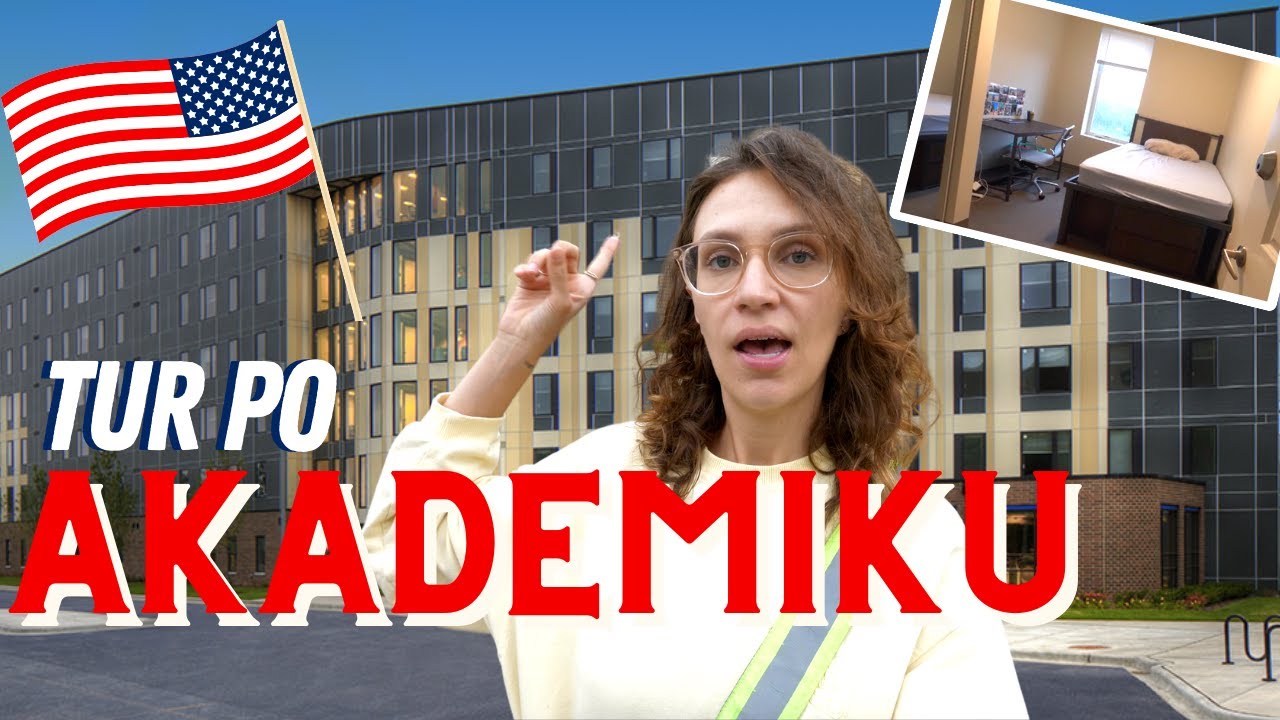 Jak ŻYJE STUDENT w USA? - Akademik tur