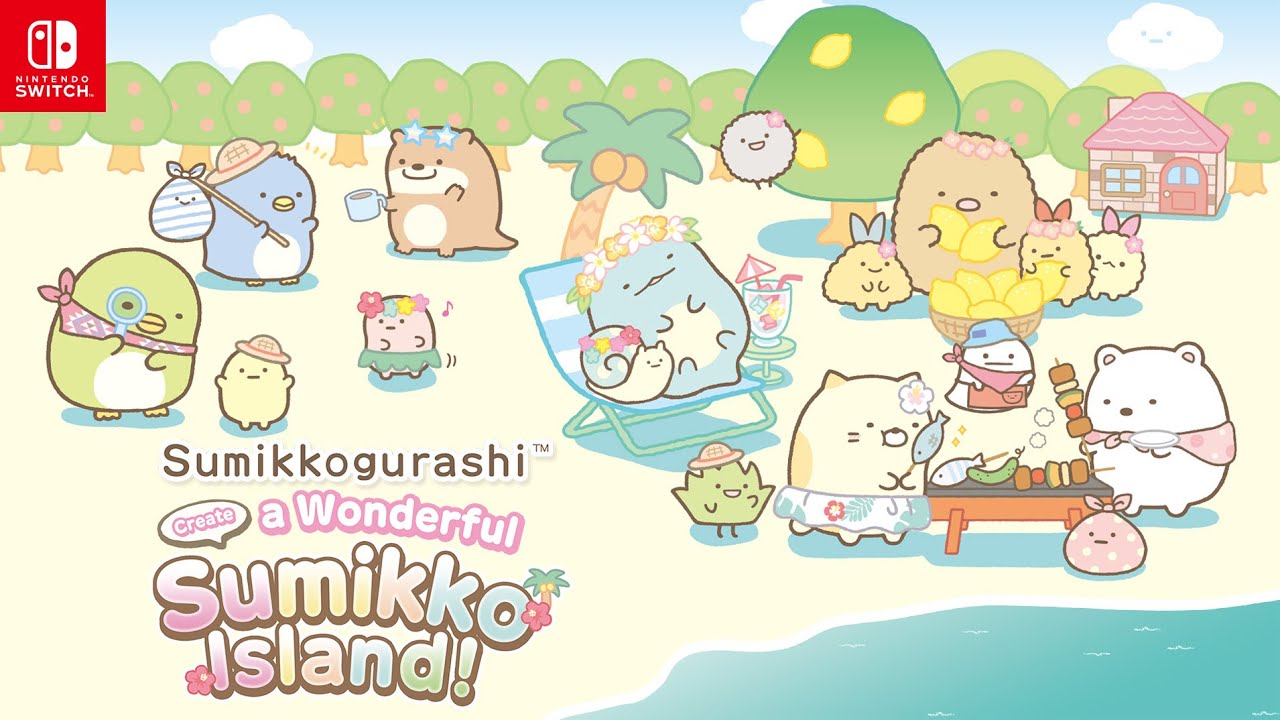 Sumikkogurashi Create a Wonderful Sumikko Island! – Launch Trailer – Nintendo Switch