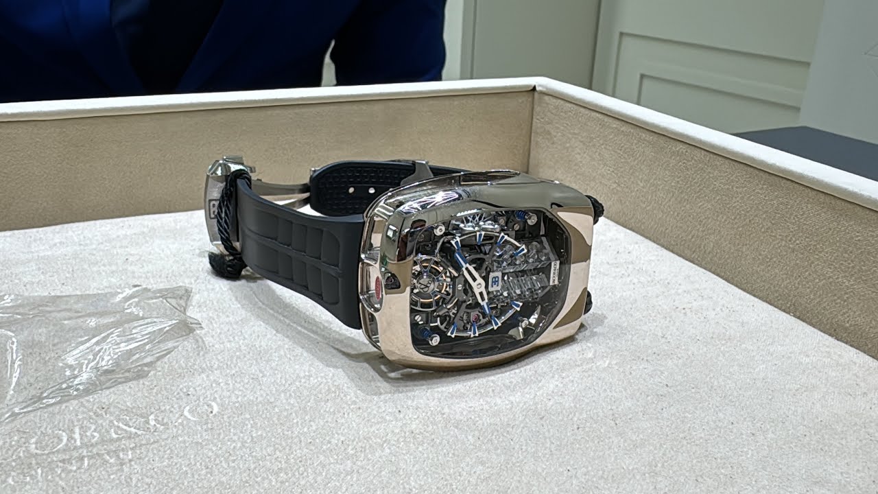 This 4,00,00,000 BUGATTI watch is INSANE 🔥🔥