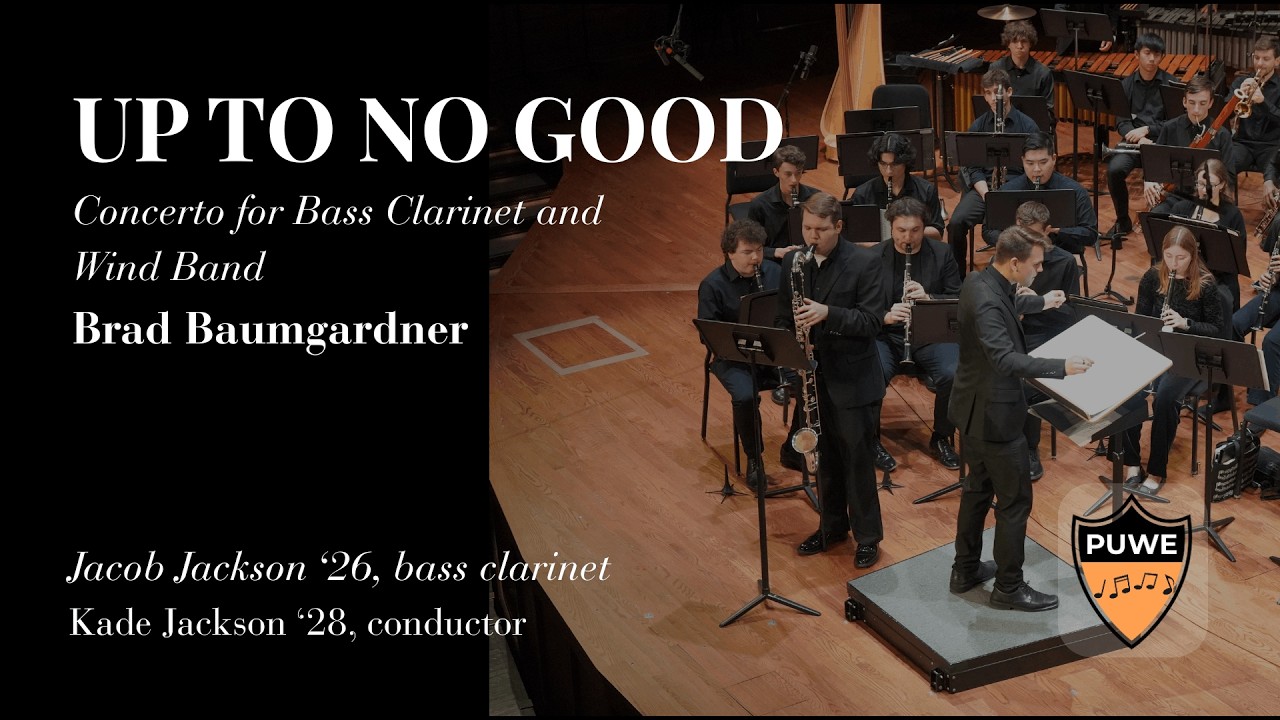 Brad Baumgardner - Up to No Good - Concerto for Bass Clarinet and Wind Band