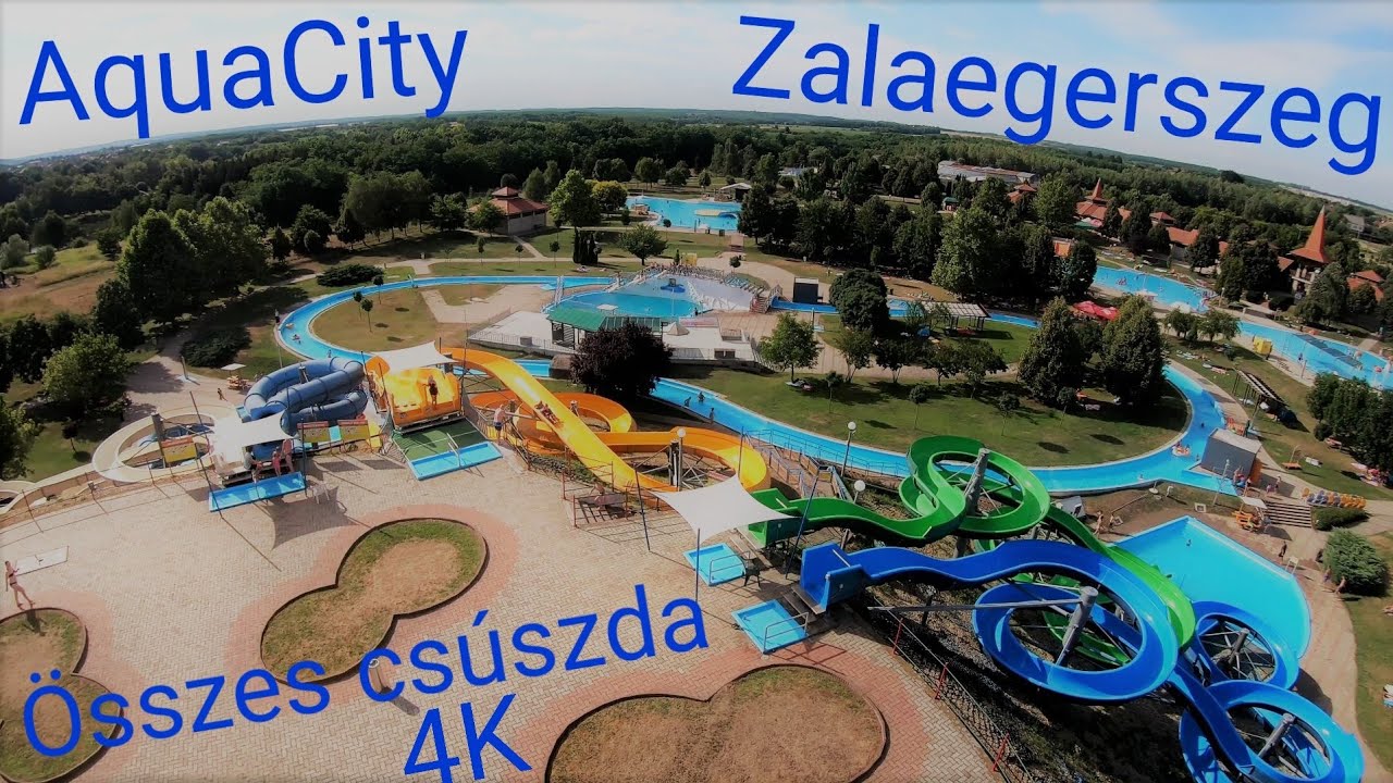 FANTASZTIKUS AQUAPARK MAGYARORSZÁG | AQUACITY | ZALAEGERESZEG | Vízipark Összes Csúszda 2021