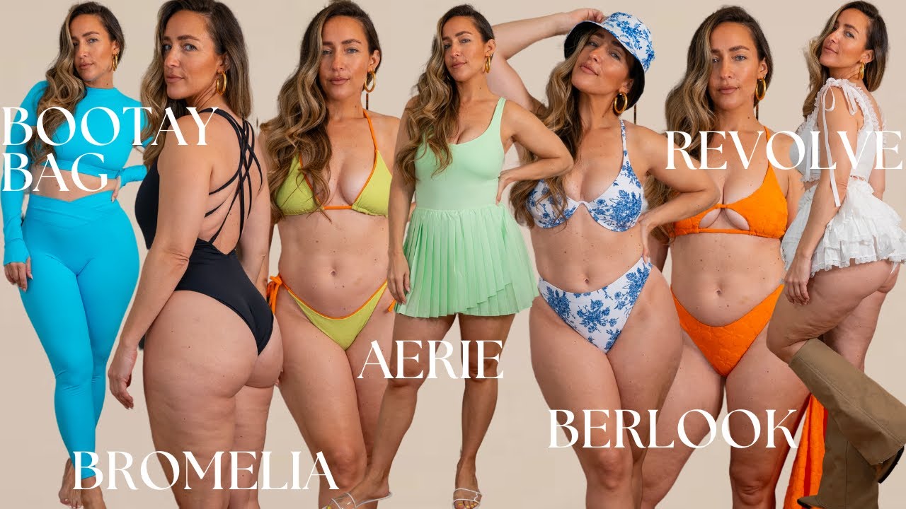 Curvy Swim & Athleisure Try On | Size M/L 8-10