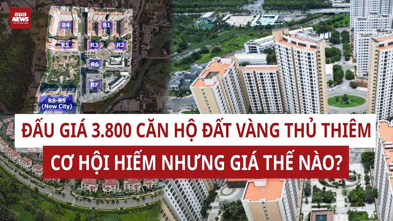 3.800 căn hộ “ngủ quên” giữa đất vàng Thủ Thiêm sắp được đánh thức: TP.HCM chốt thời gian đấu giá