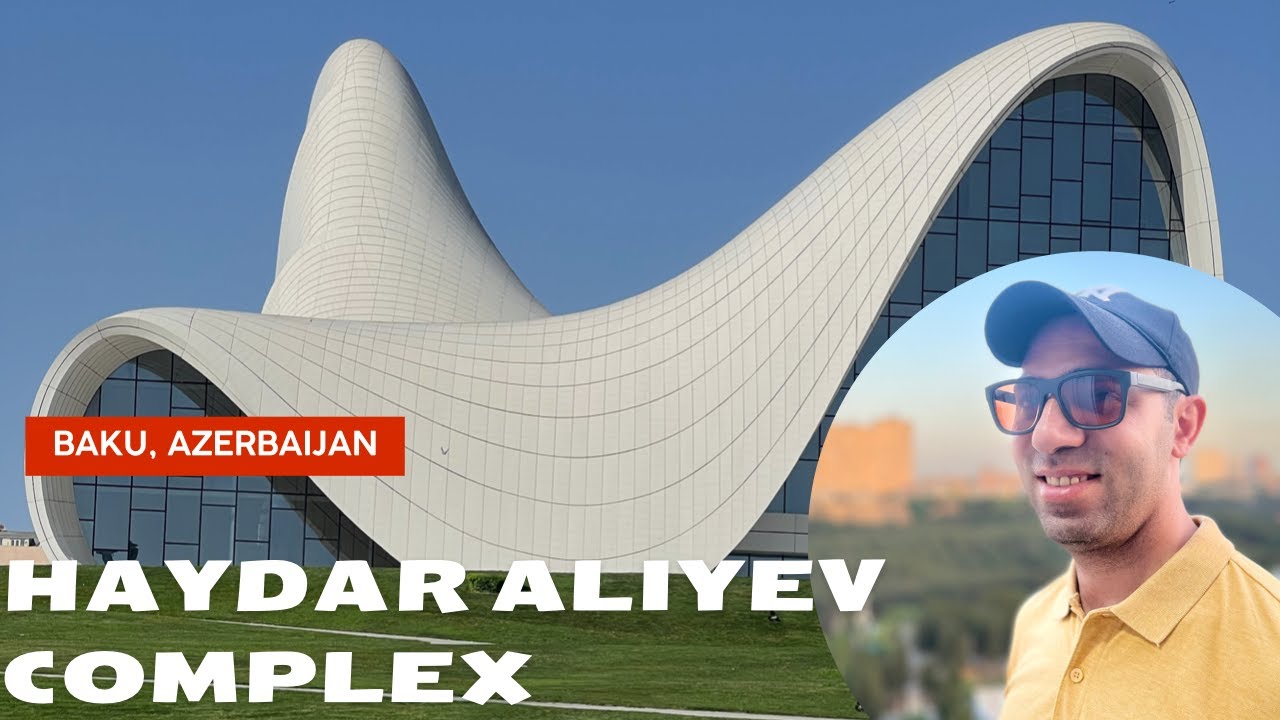 Haydar Aliyev Cultural Complex / Культурный Комплекс Гейдара Алиева / Walking 4K tour