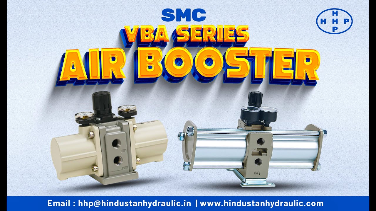 SMC VBA Air Booster | Hindustan Hydraulics & Pneumatics | Air Booster Dealer in Chennai | #hhp #smc