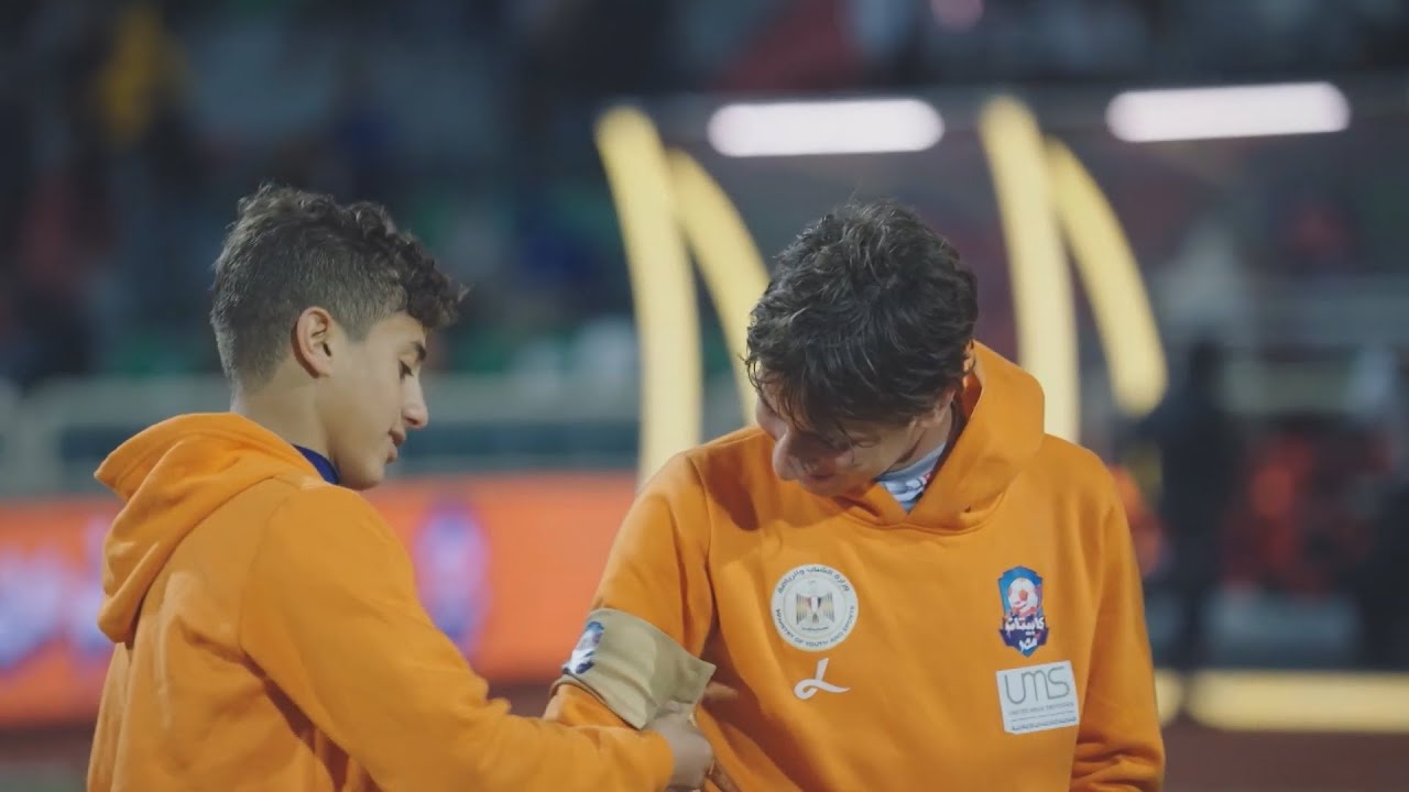 في لافته جميله لاعب فريق طارق السيد عيد العزازي يتنازل عن الشاره الذهبيه لزميله إسماعيل يحي 🥰
