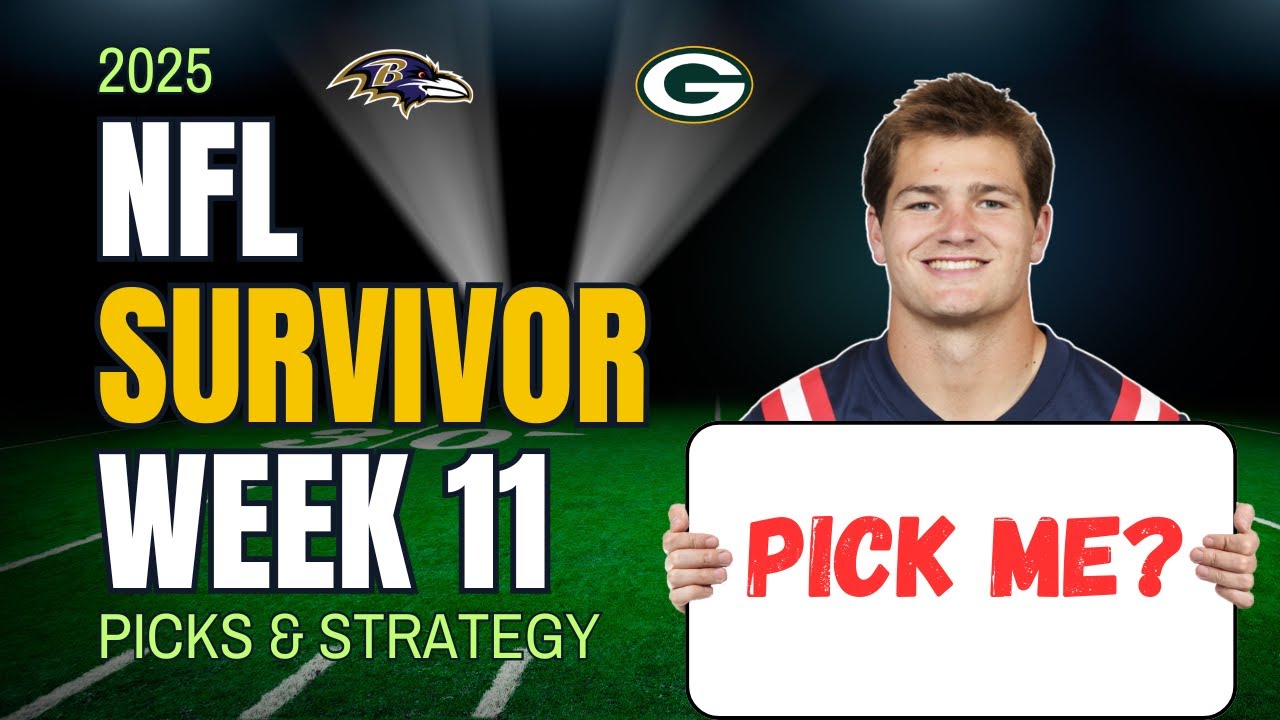 NFL Survivor Picks Week 11 | Choose Wisely Now!