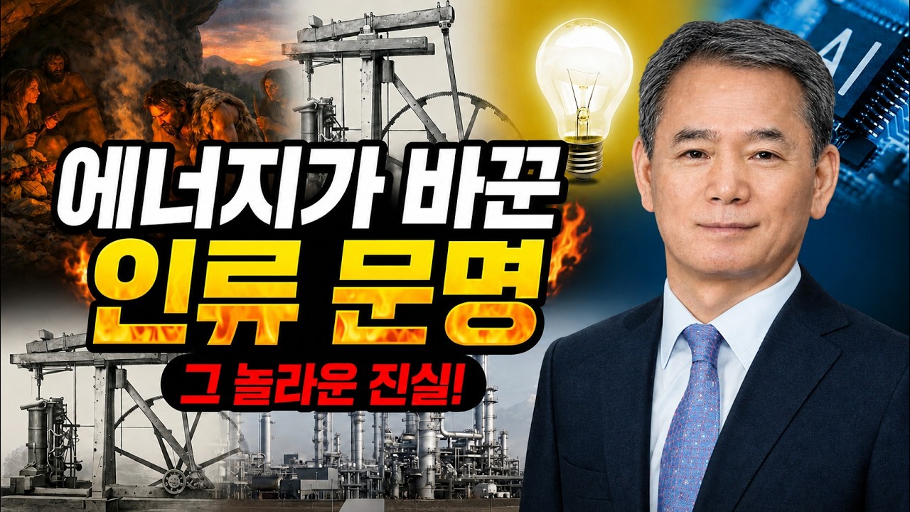 불에서 AI까지, 인류 문명을 바꾼 에너지