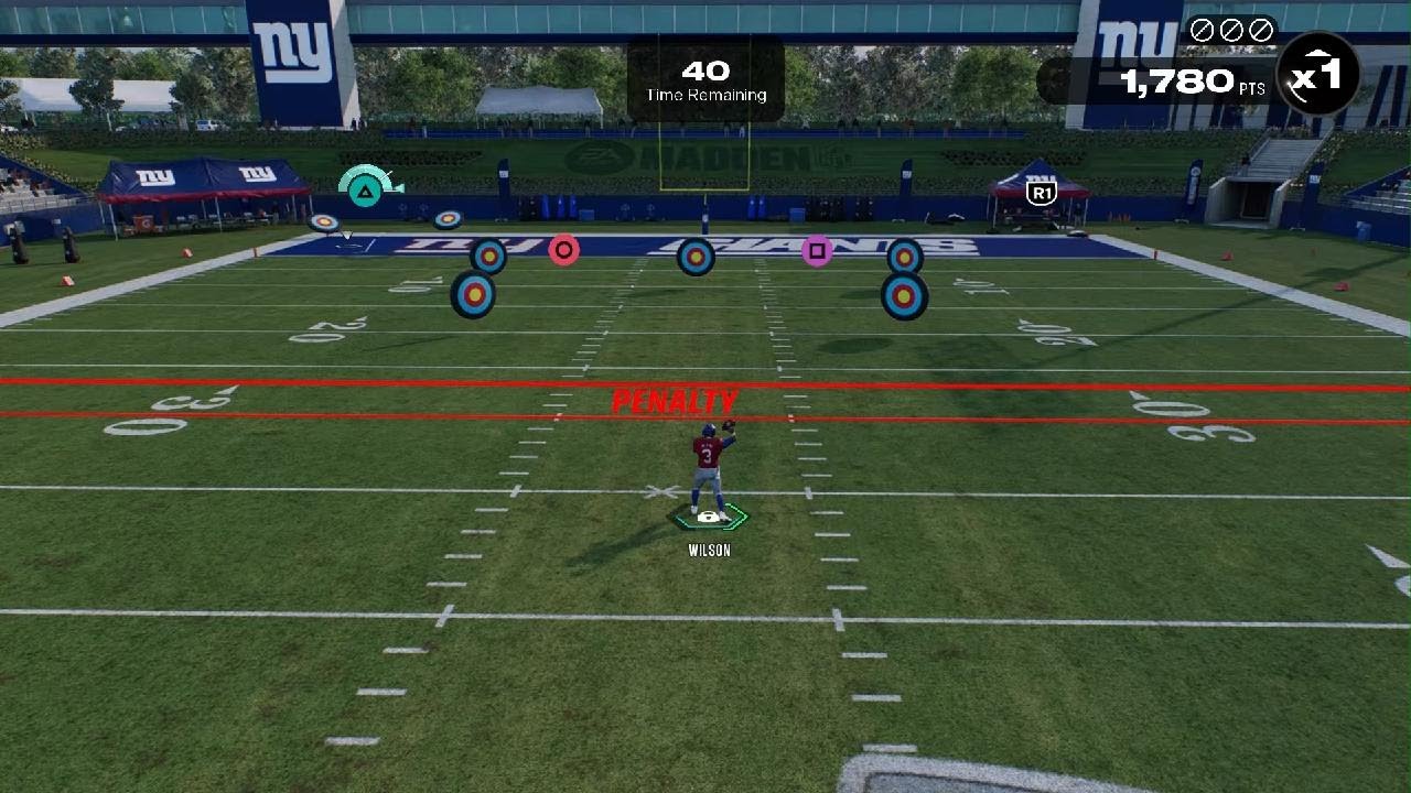 Madden NFL 26 Mini Games Bucket Drop - Rapid Fire