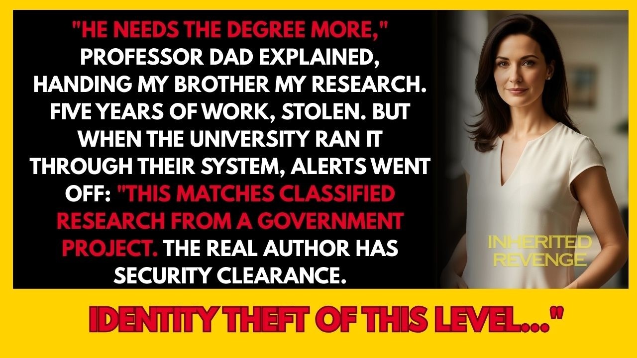 My Family Submitted My Thesis Under My Brother's Name, But The Plagiarism Software Knew Better