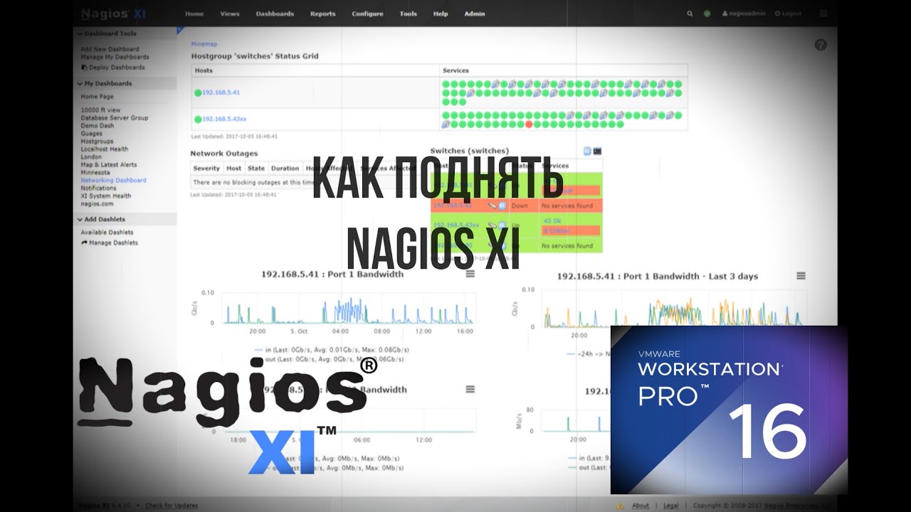 3. Как установить Nagios XI на VMware Workstation 16 Pro ?  / Nagios XI  /VMware Workstation 16 Pro