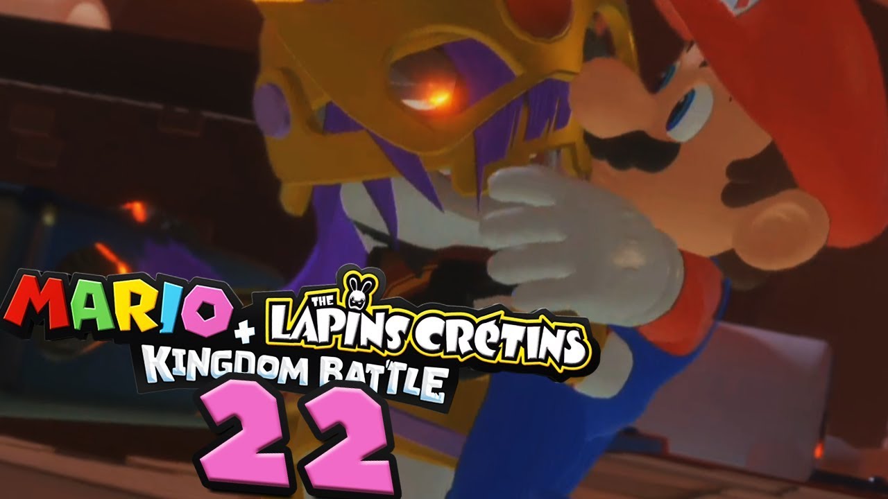 LA REINE DES LAVES EMBRASSE MARIO ! - MARIO + LAPINS CRÉTINS #22