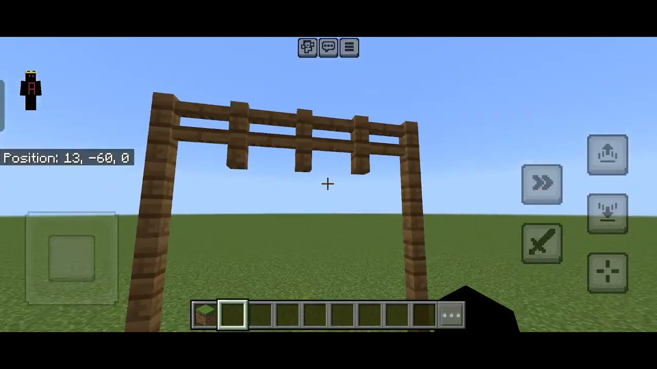 How to build a swing in Minecraft!