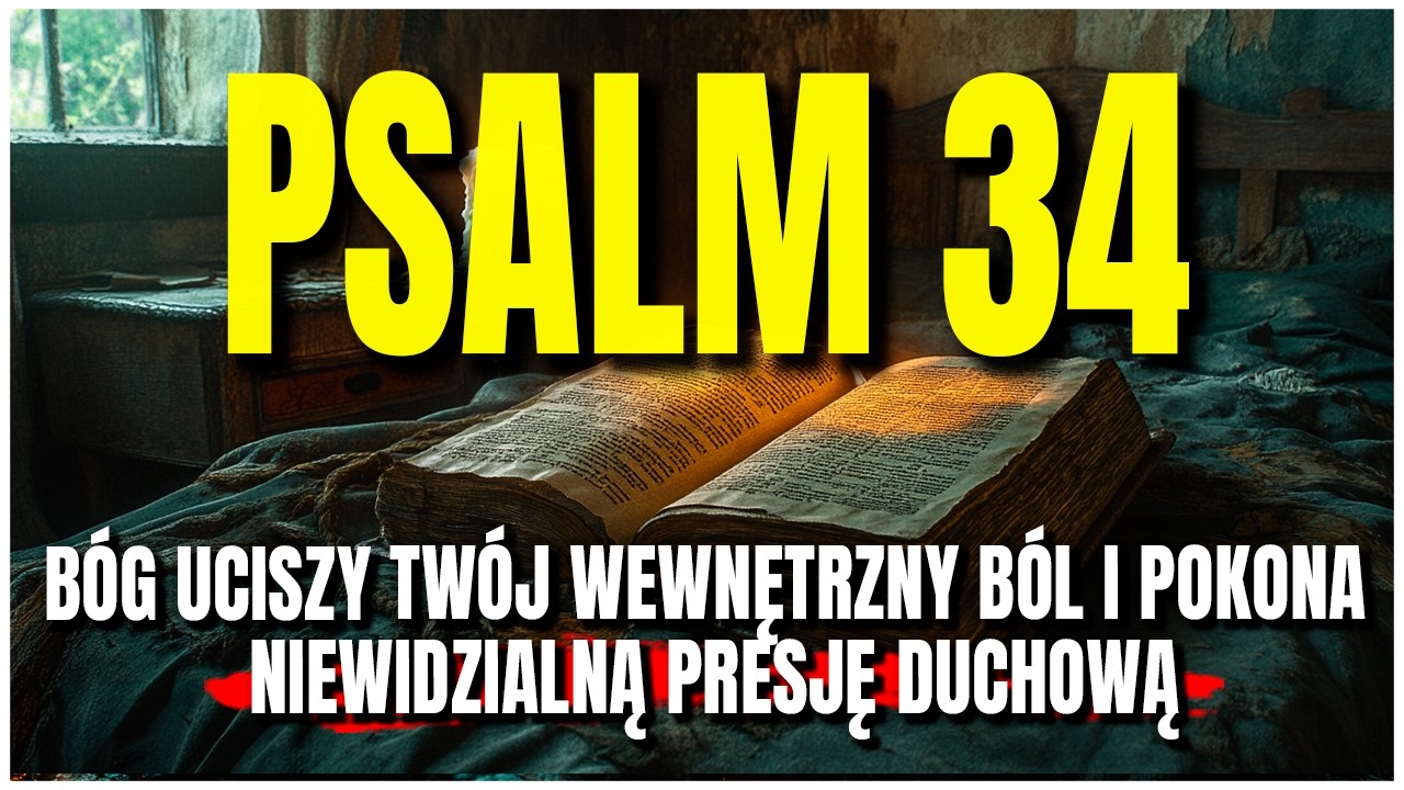 PSALM 34 &ndash; Ta Modlitwa Ulgi Odmieni Tw&oacute;j Dzień! 🙏 Zacznij z Bożym Pokojem | Posłuchaj Teraz