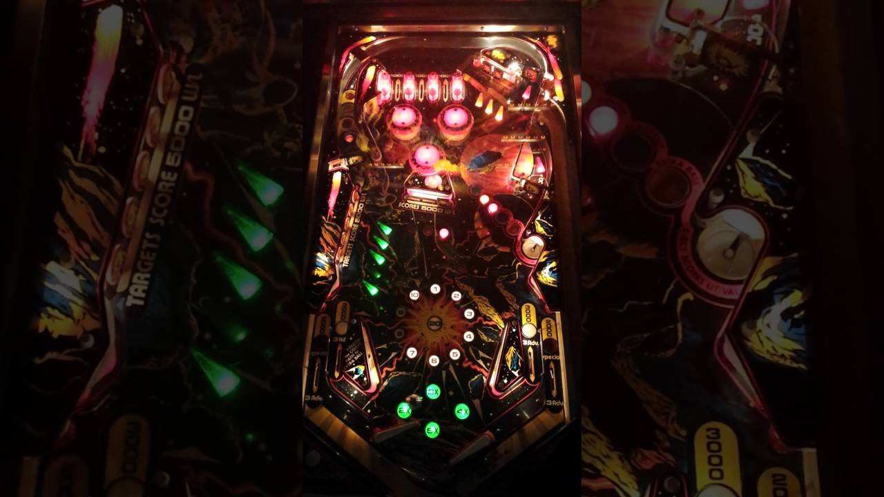 Blackout pinball by Williams circa 1980