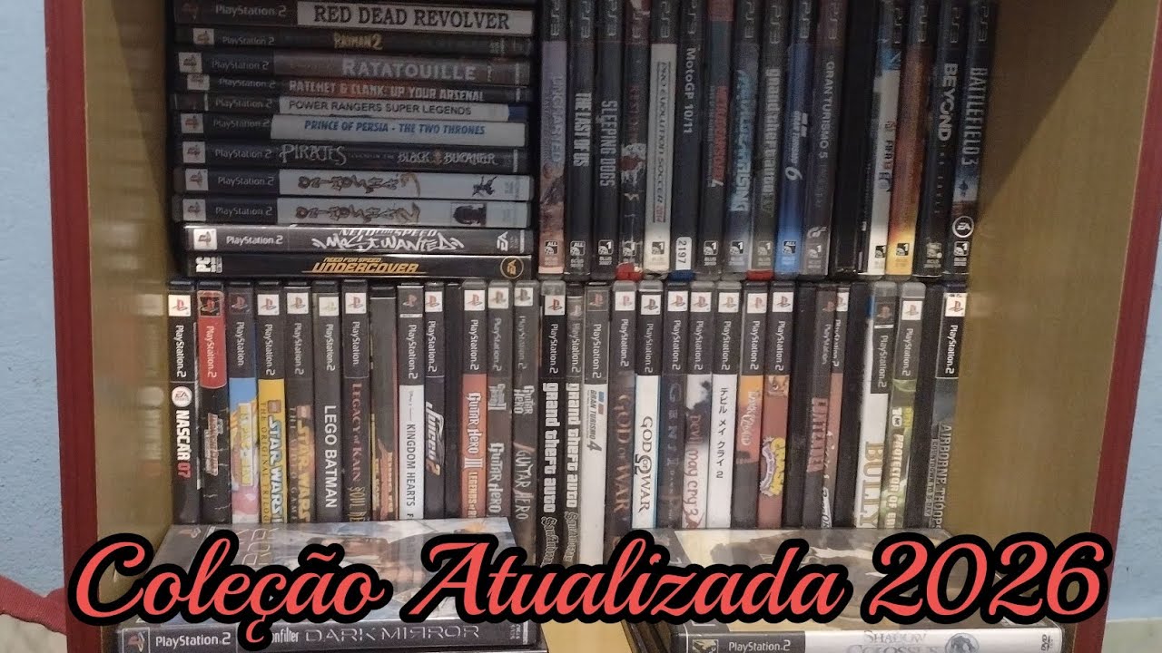 Coleção Atualizada 2026 – Todos os Jogos