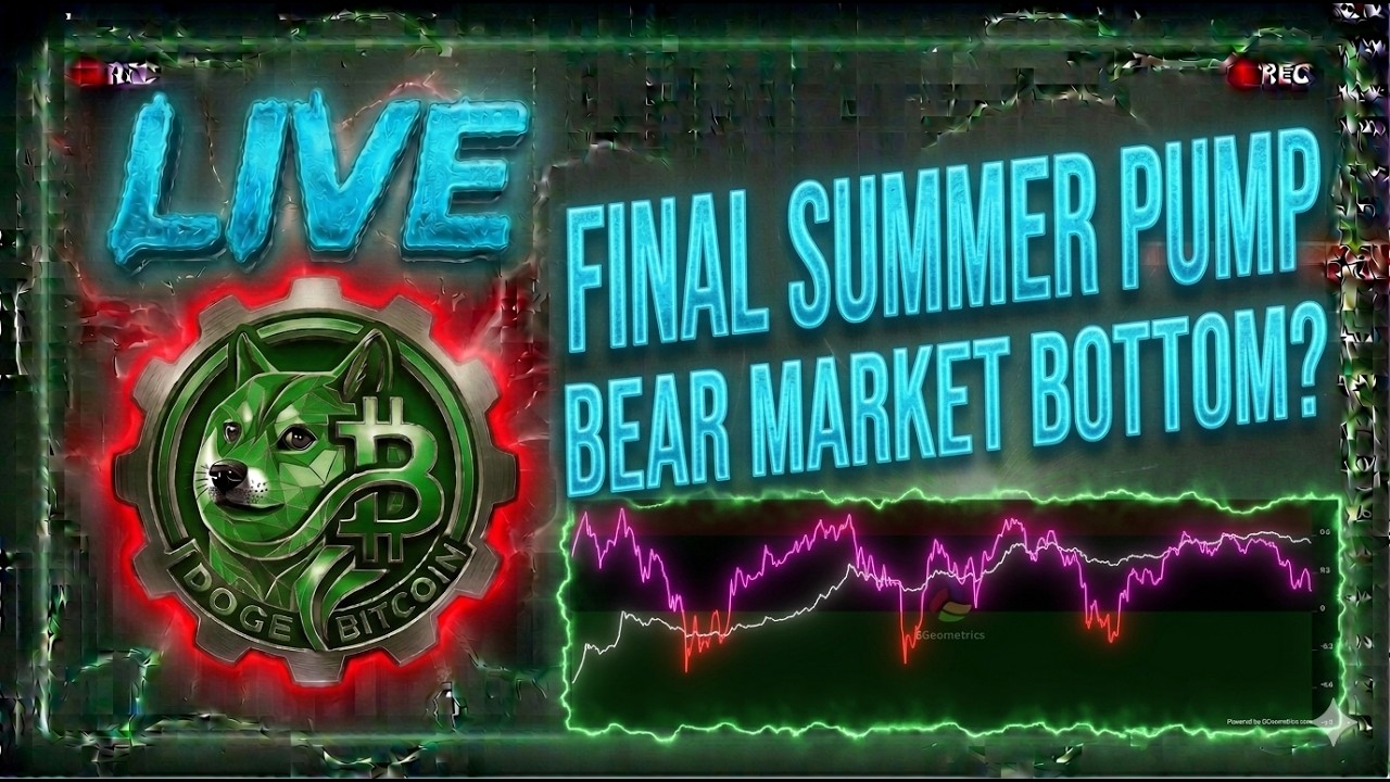 Stock Market AI Supercycle Continues! Final Bitcoin Pump Before Bear Market Low? Dogecoin, MSTR LIVE