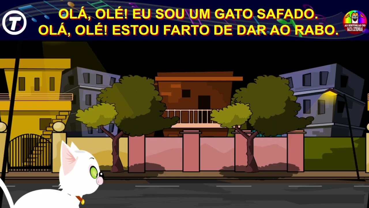 O GATO TITO - TIO TOBIAS - CANTIGA / KARAOKE