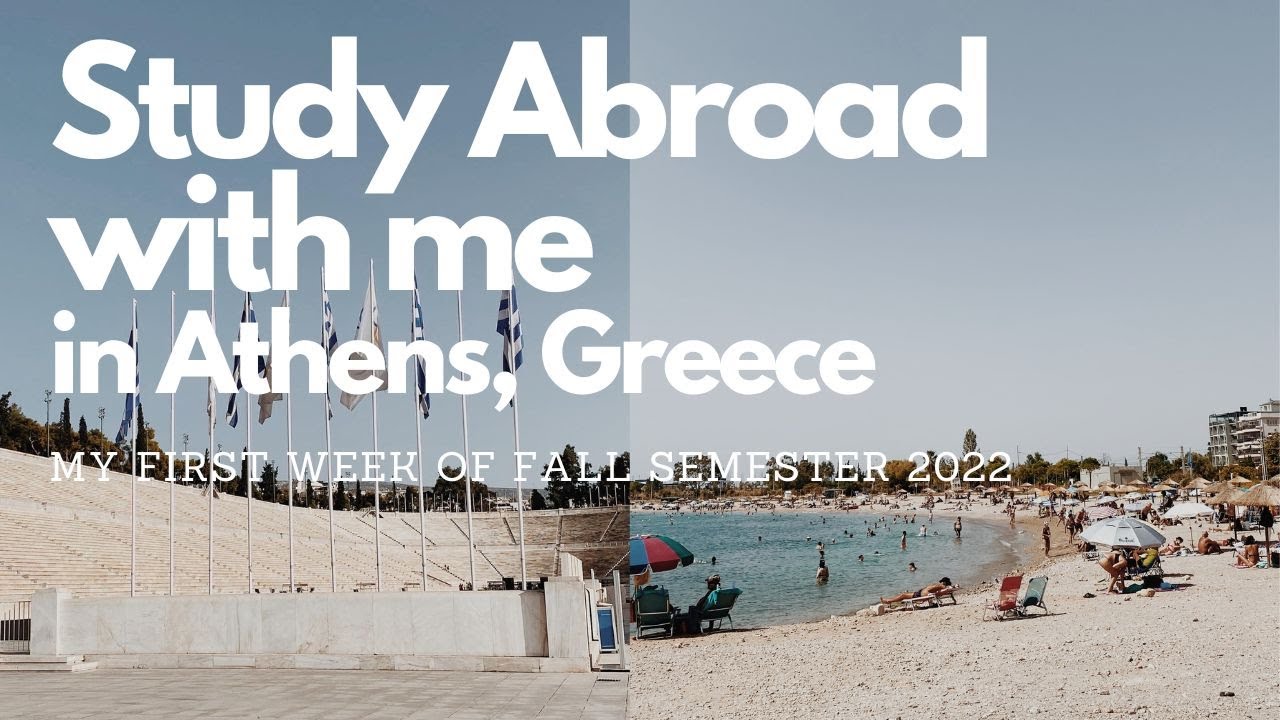 my first week in athens, greece vlog | study abroad diaries #1