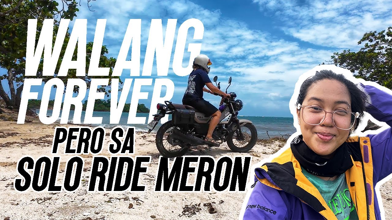 Solo Girl Motocamping in Calatagan, Batangas with my Yamaha PG-1 (Part 1)