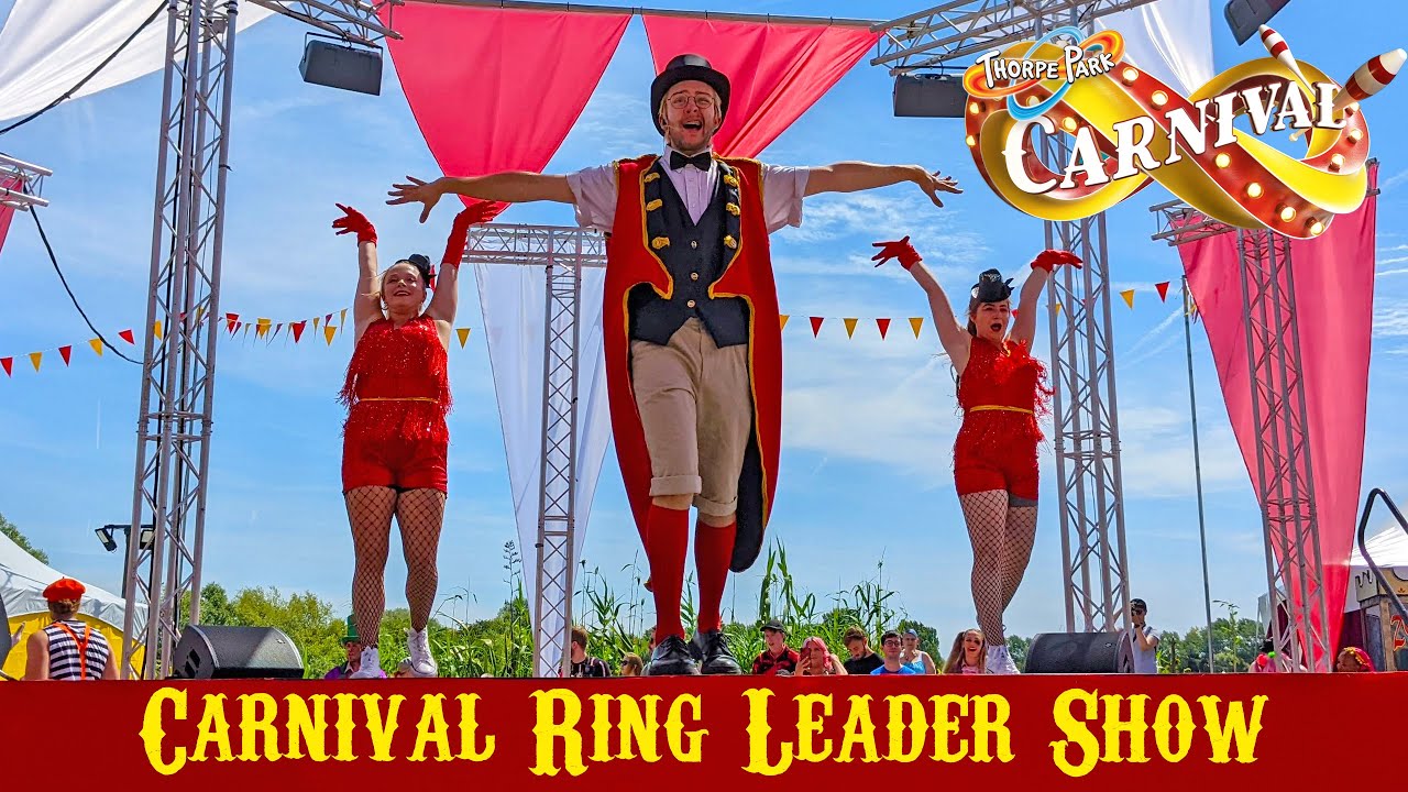 Ring Leader Circus Show | Thorpe Park Carnival Event (July 2022) [4K Multi Angle]