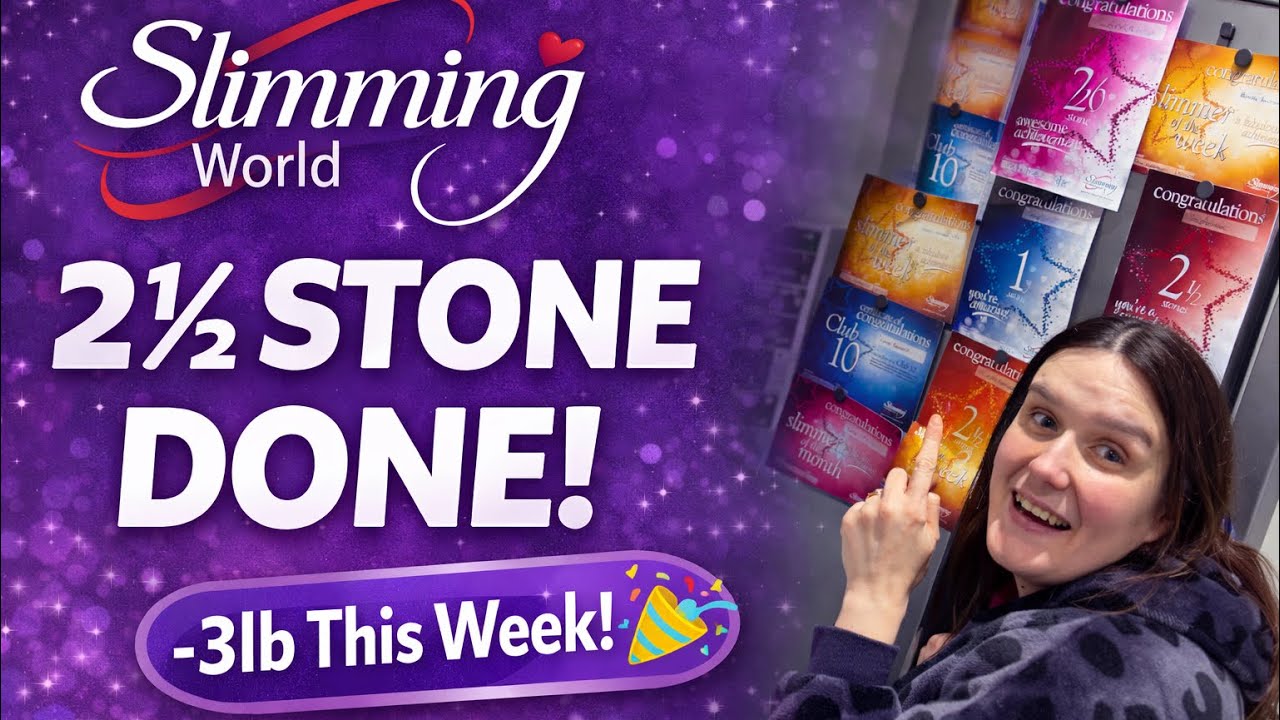 Slimming World Weigh In | -3lb, 2.5 Stone Award & Slimmer of the Week 🏆 Aldi Food Haul