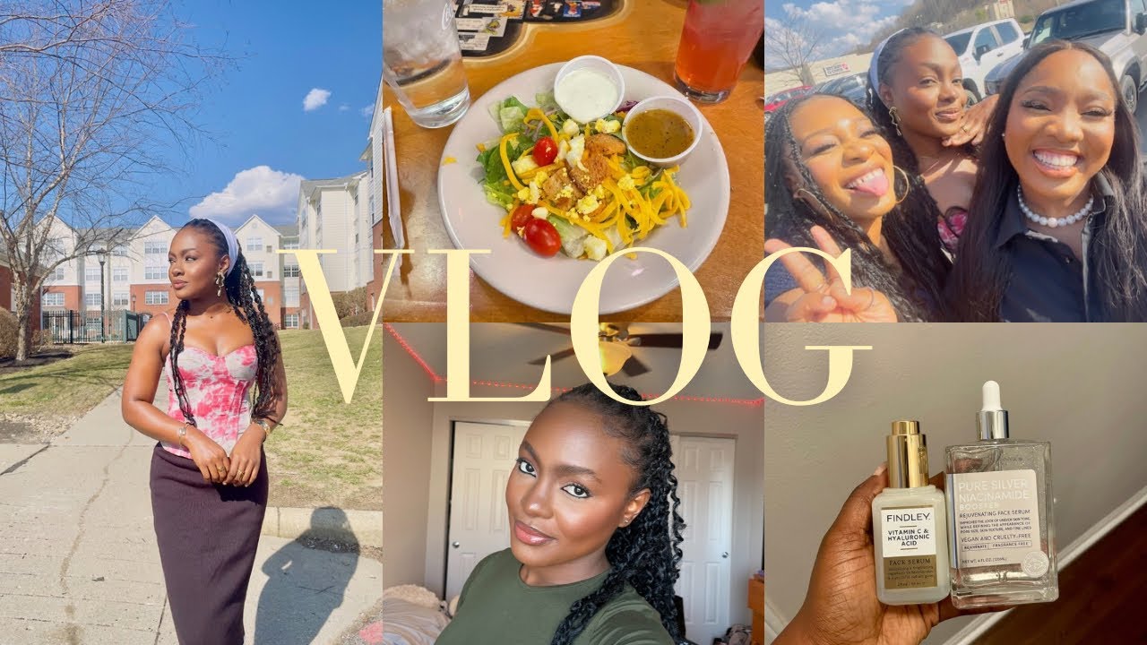 US VLOG 🇺🇸 | SPRING break is HERE, JOB inTERview, GIRLS’ day OUT, new SKINcare PROducts & MORE.