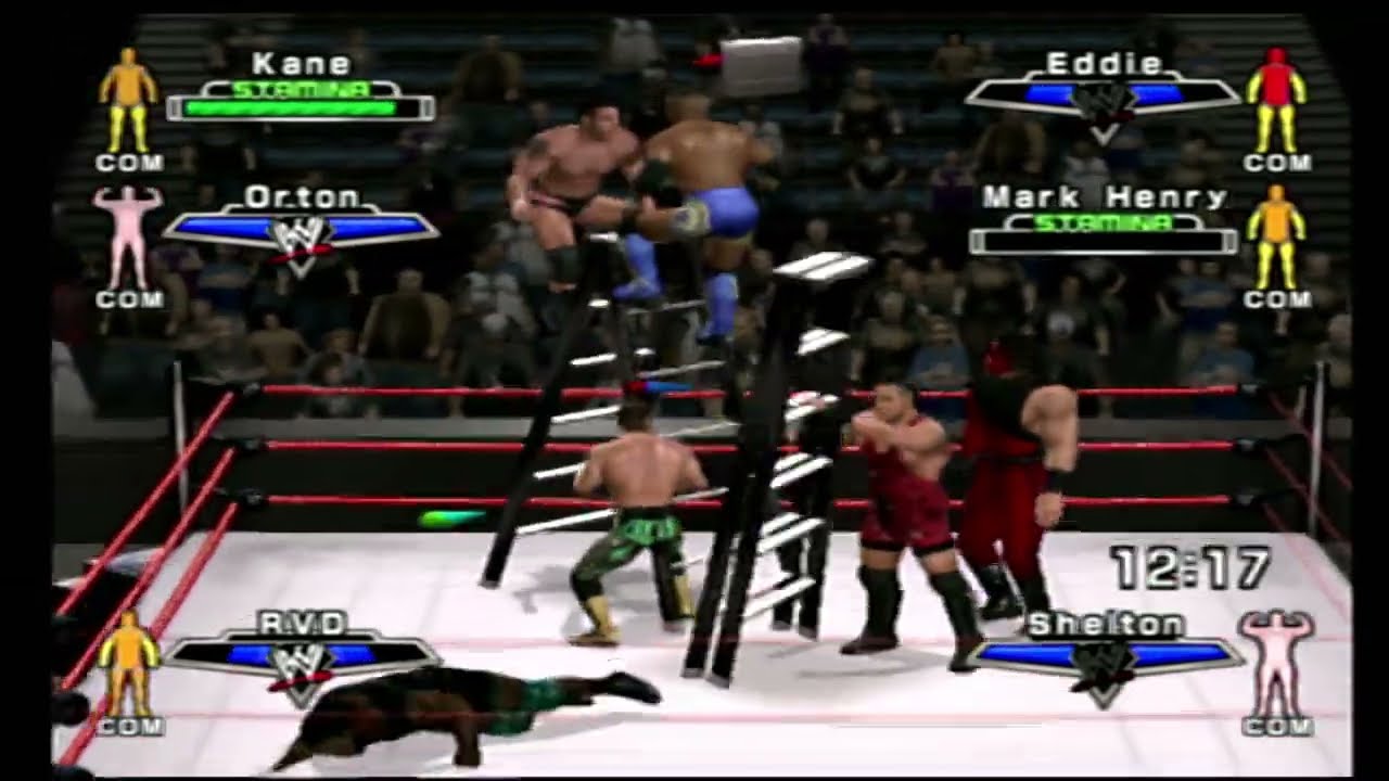 Money in the Bank Ladder Match - Smackdown vs RAW 2007