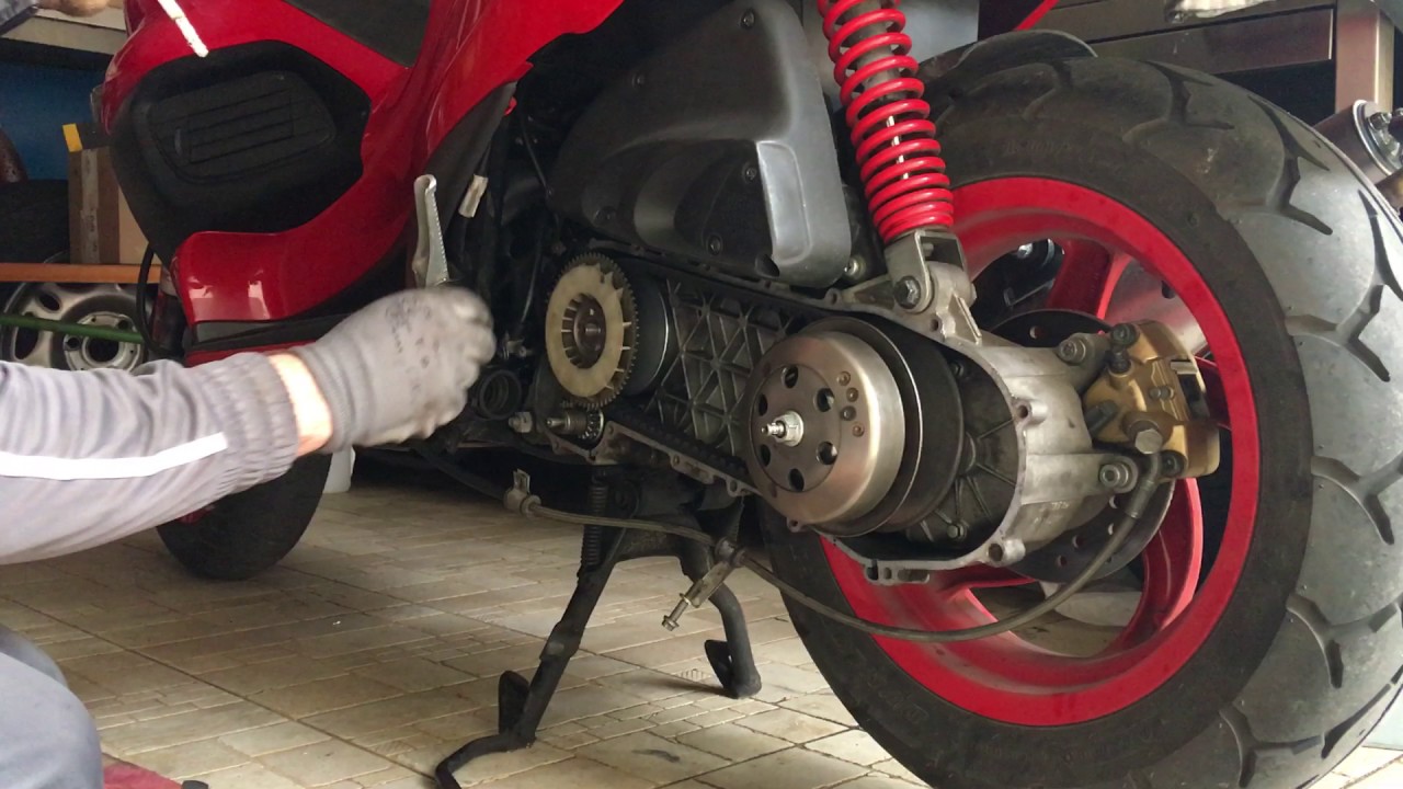 gilera runner 50 purejet variator görgő csere