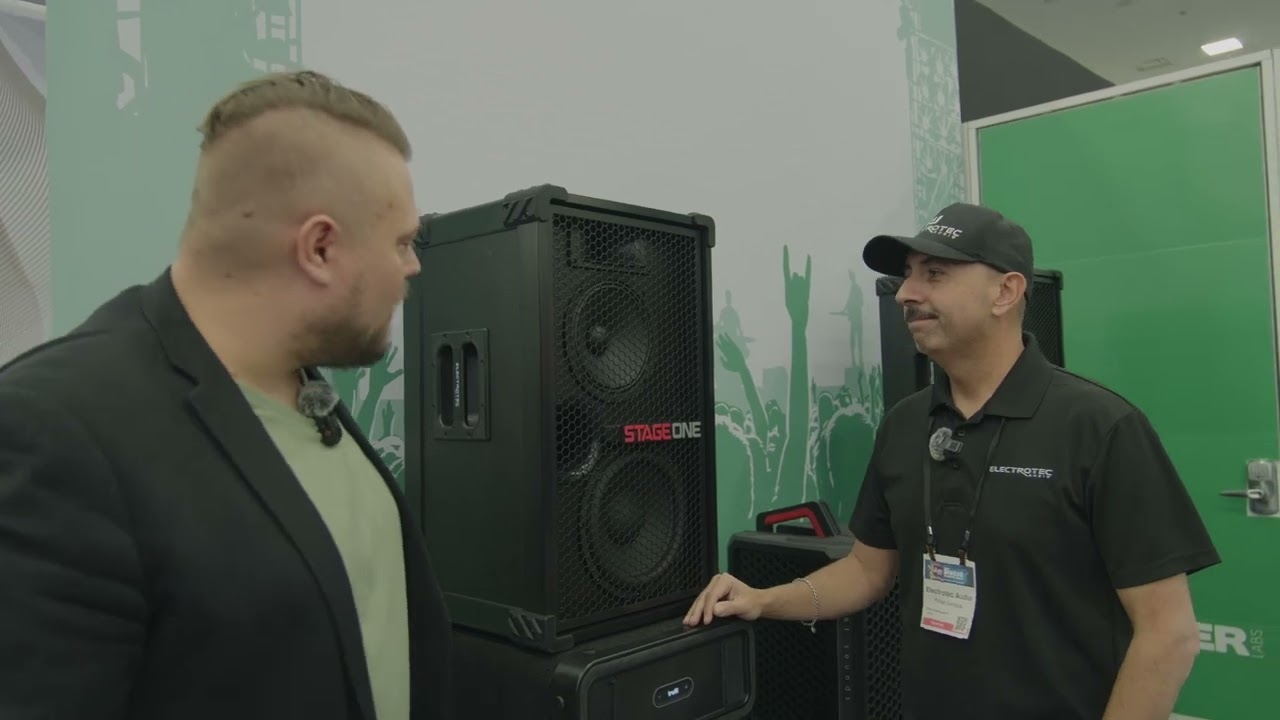 STAGE ONE is the most powerful speaker in the world for it's size! | Electrotec Audio at NAMM 2025