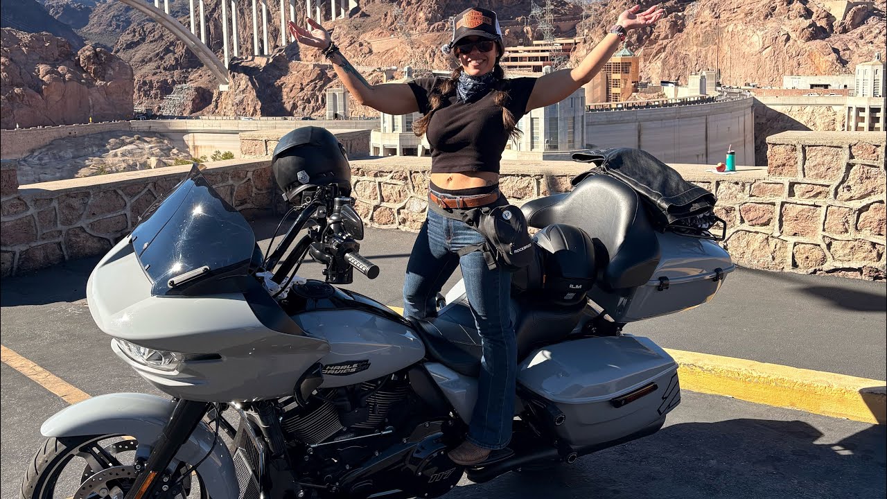 Beautiful motovlog out to HooverDam 
