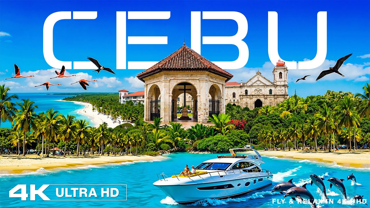 Cebu, Philippines 4K - Breathtaking Beaches, Secluded Islands & Stunning Tropical Landscapes