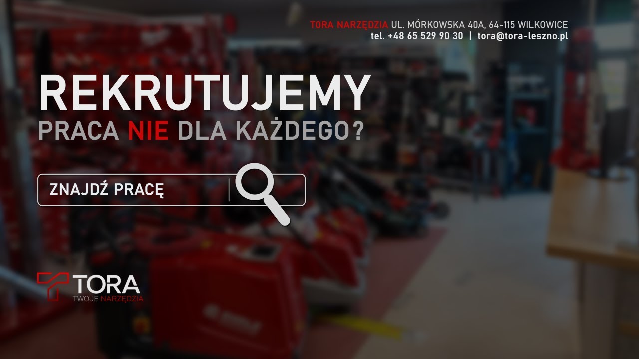Praca NIE dla każdego - REKRUTUJEMY