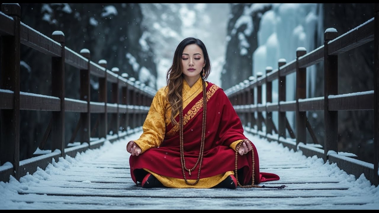 Beneath The Quiet Himalayan Night Tibetan Meditation With Sacred Sounds For Healing And Peace