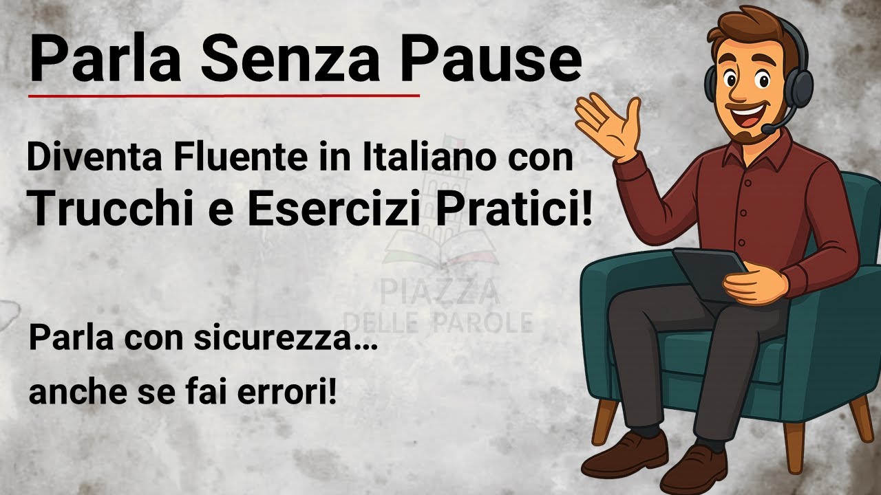 Come Parlare Italiano Senza Fermarti | Tecniche per Parlare con Fluidità | Impara l’Italiano Parlato