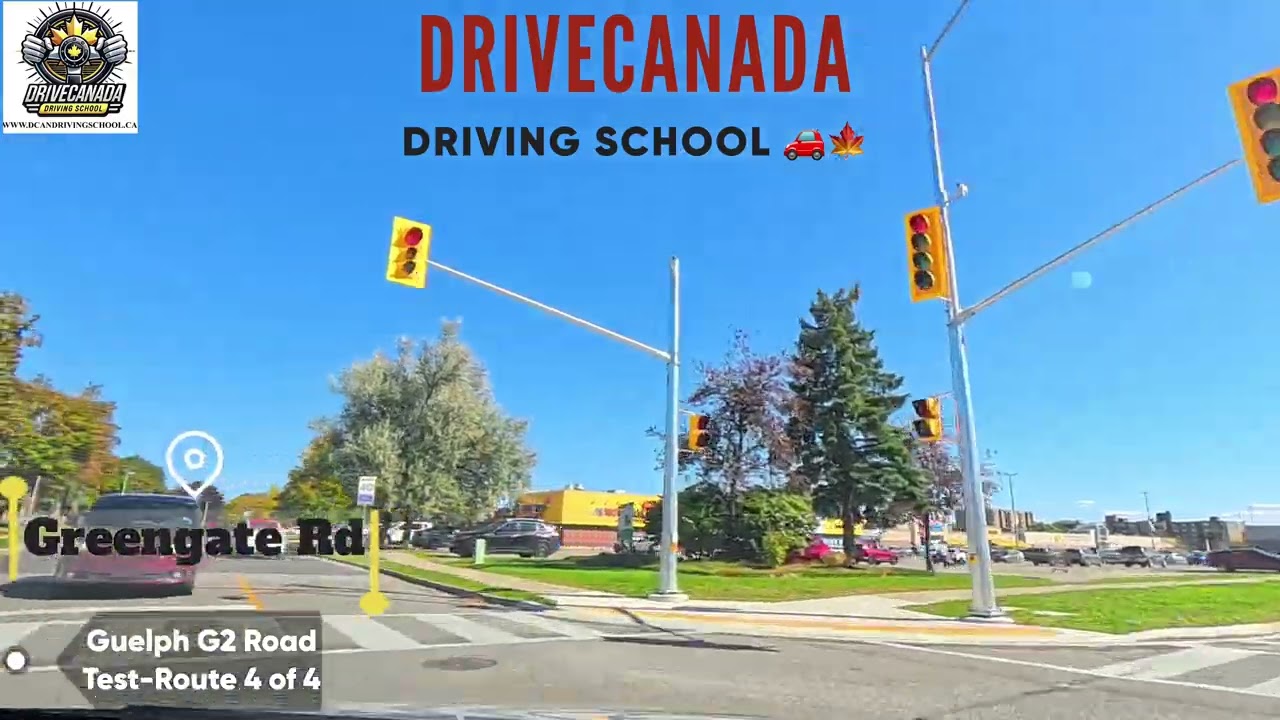 Guelph G2 Road Test Route 4 of 4 | Step by Step Instructions | Full G2 Route No.4 in 6 Minutes