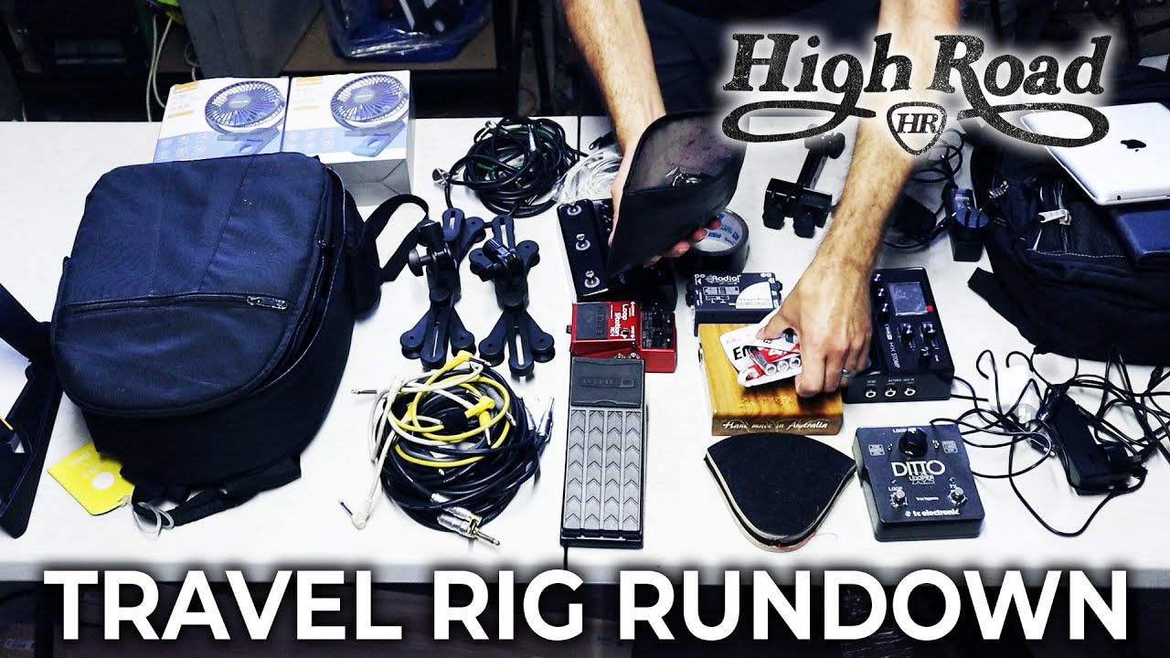 Gigging Overseas - What I take