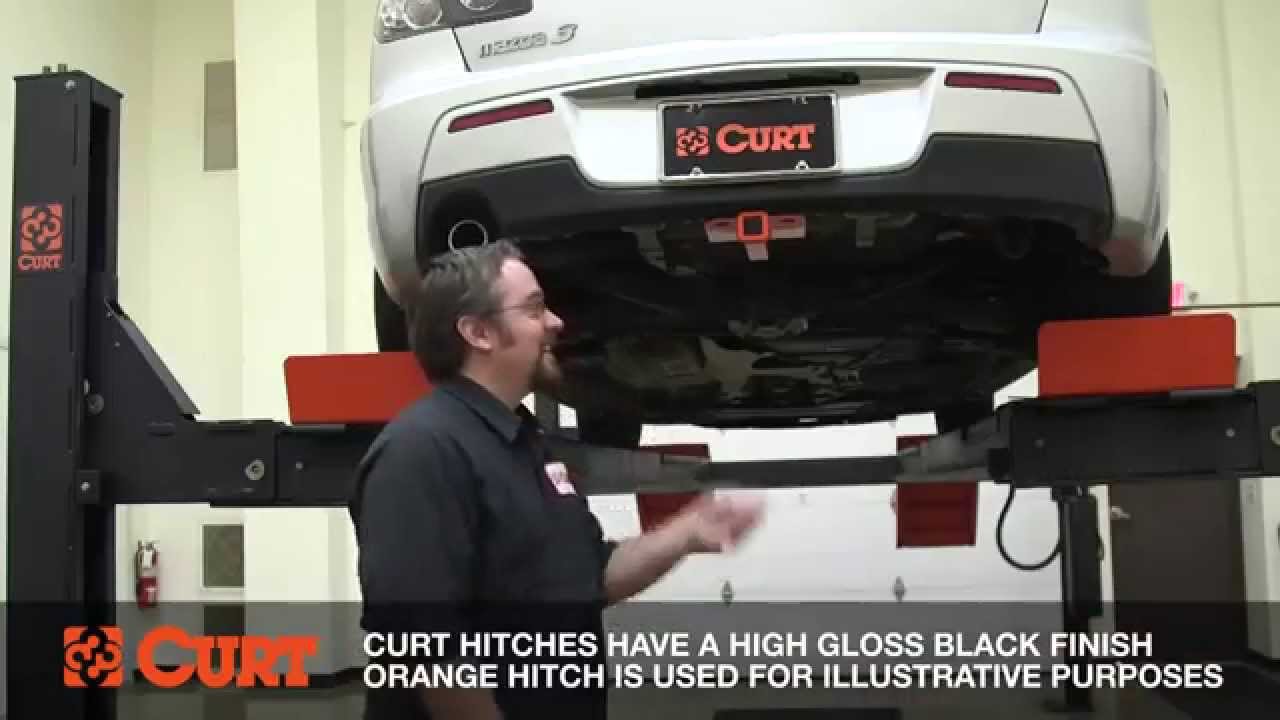 Trailer Hitch Install  CURT 11386 on a Mazda 3