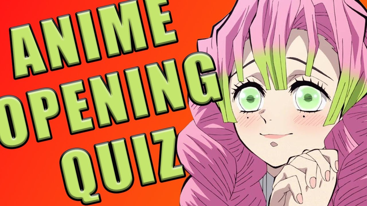 ANIME OPENINGS QUIZ - [30 TO GUESS] MIXED DIFFICULTY