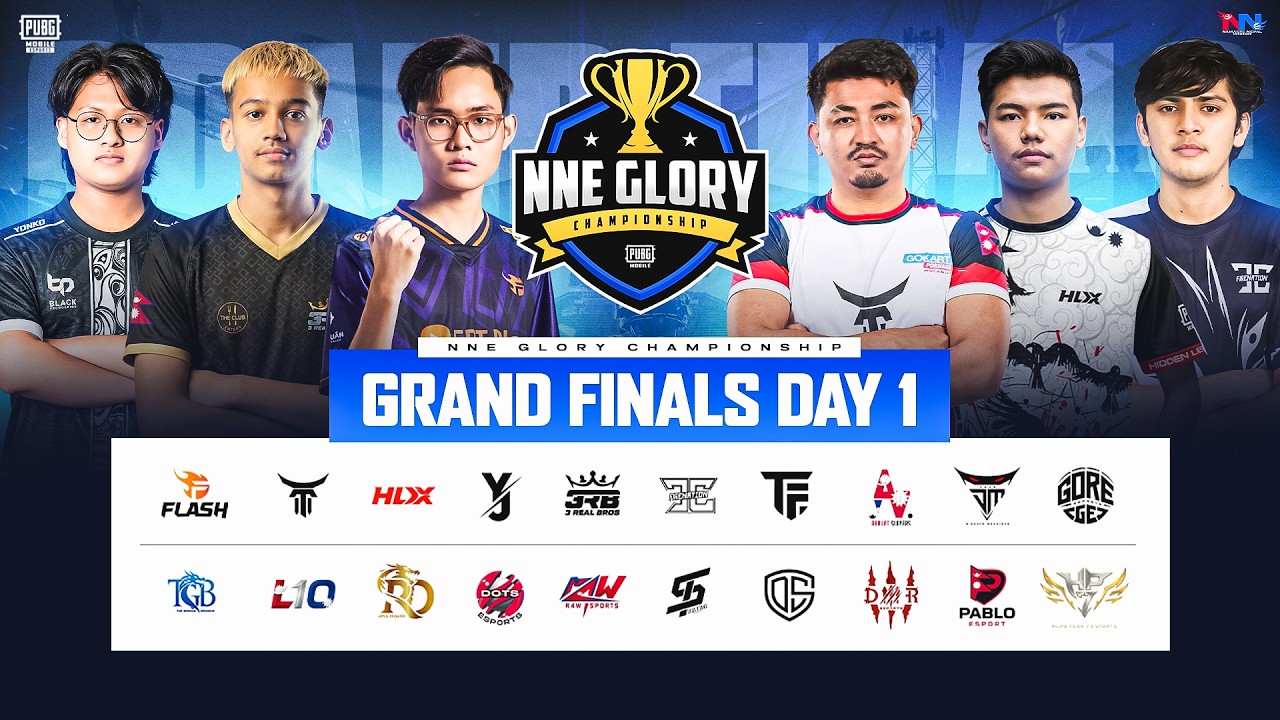 [NP] NNE GLORY CHAMPIONSHIP SEASON 7 | GRAND FINAL | DAY 1 | #FLASH #T2K #HLX #YJ
