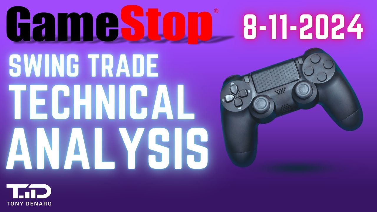 Gamestop TA for Swing Traders Aug 11, 2024 - #Gamestop #GME #TA #tonydenaro