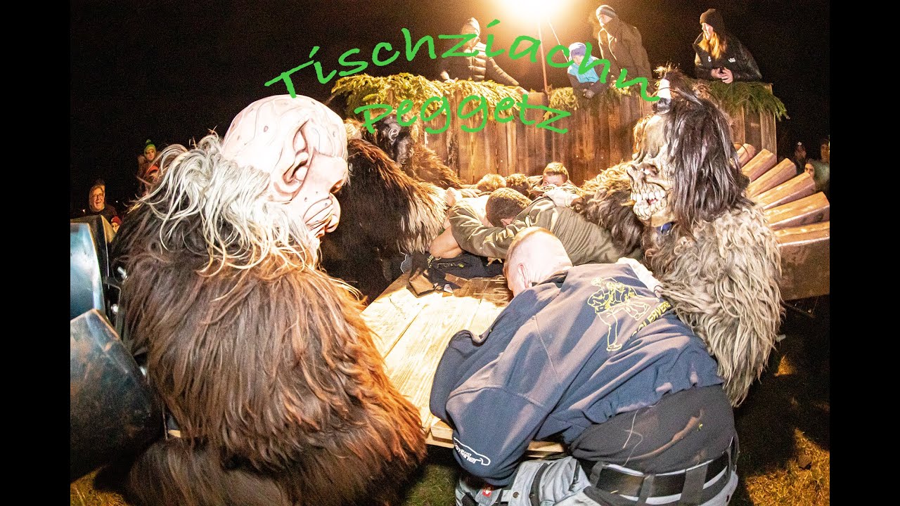 Krampus Tischziachn Peggetz Lienz Teufel Klaubauf 2018